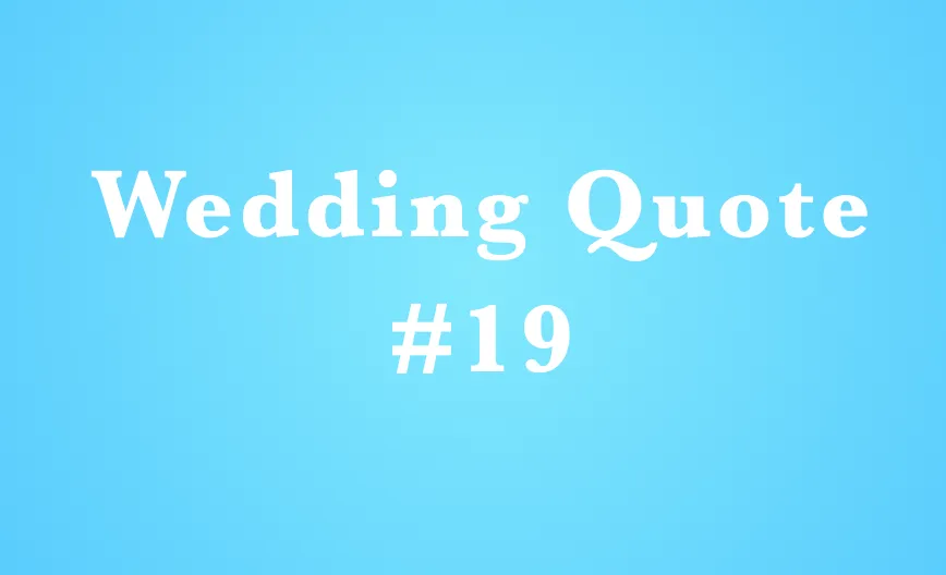 wedding quotes