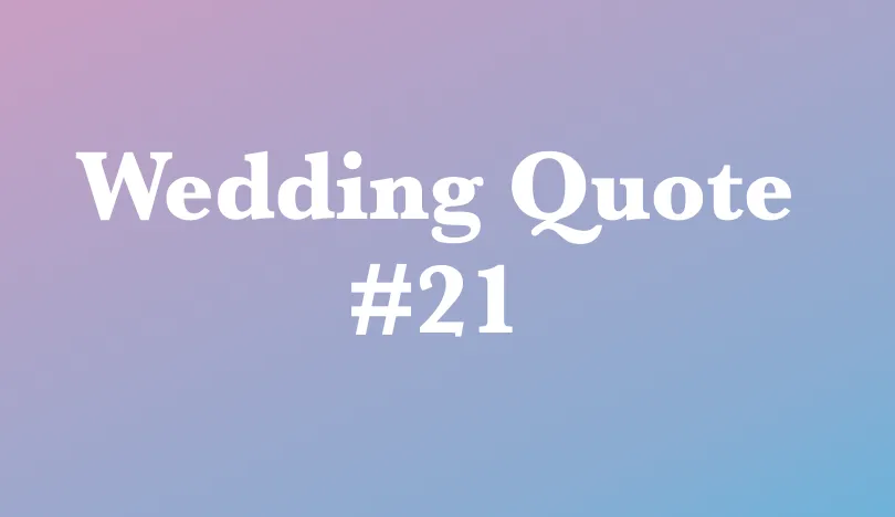wedding quotes