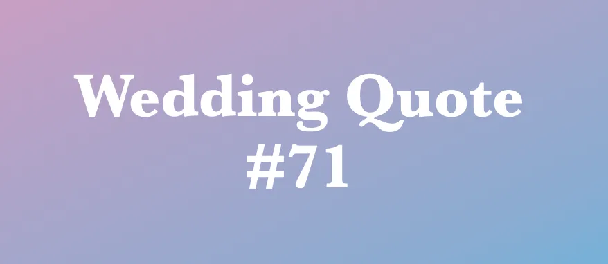 wedding quotes