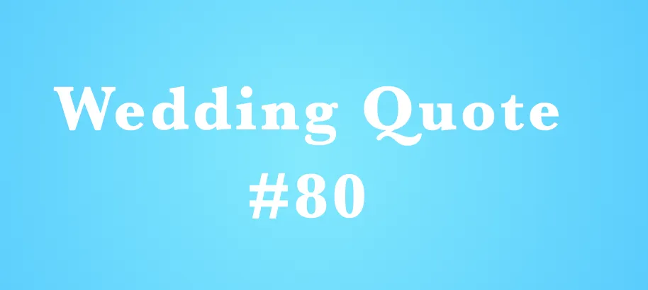 wedding quotes