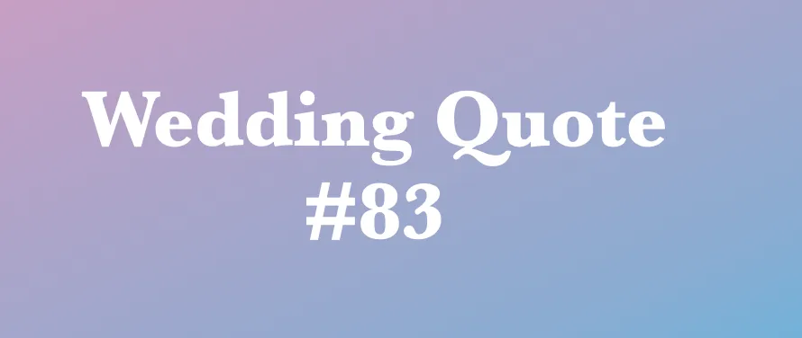 wedding quotes