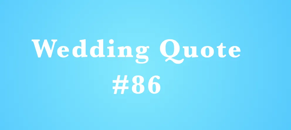 wedding quotes