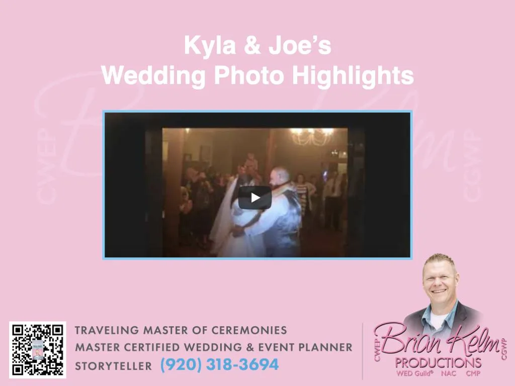 Kyla & Joe's Wedding Photo Highlights | The Wild Rock Clubhouse Wisconsin Dells WI | Brian Kelm Productions