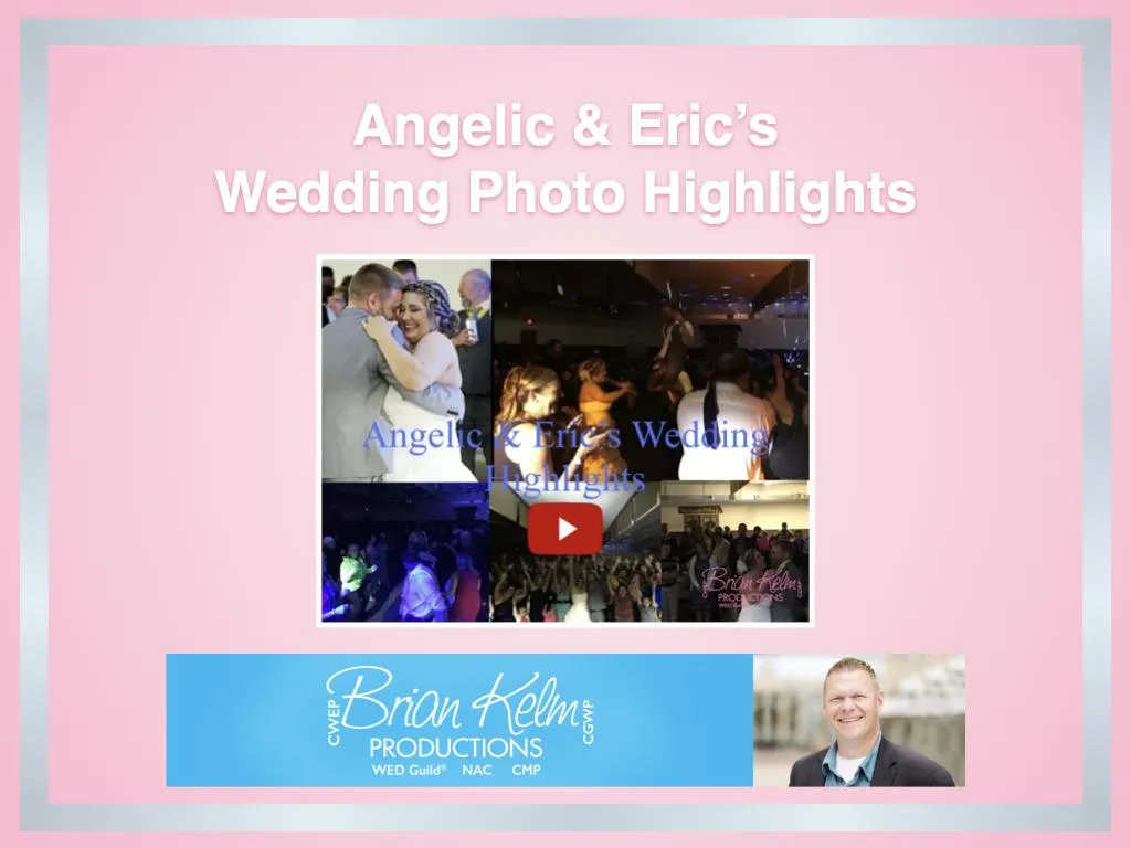 Angelic & Eric's Wedding Photo Highlights | The Expo Center Eau Claire WI | Brian Kelm Productions