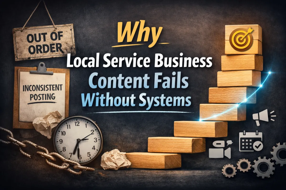 Why Local Service Business Content Fails Without Systems