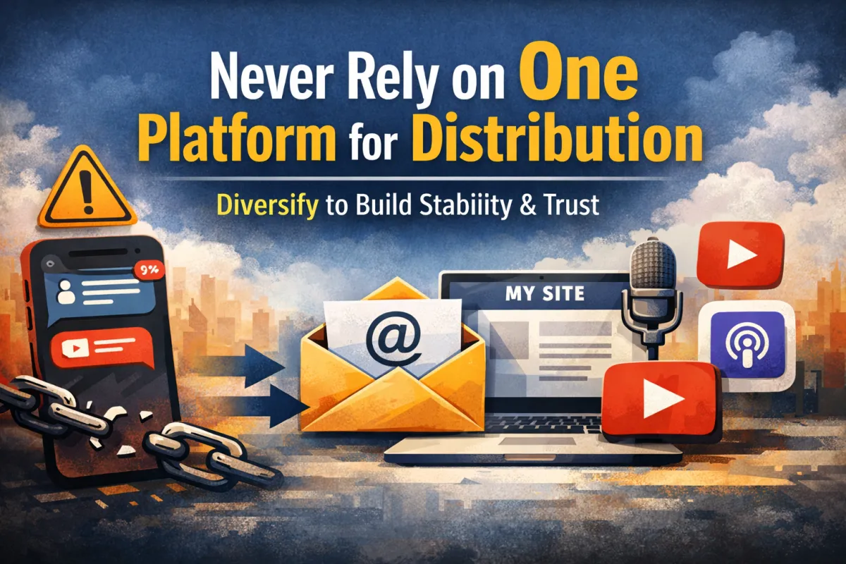Never Rely on One Platform for Distribution: The Hidden Risk Business Owners Miss