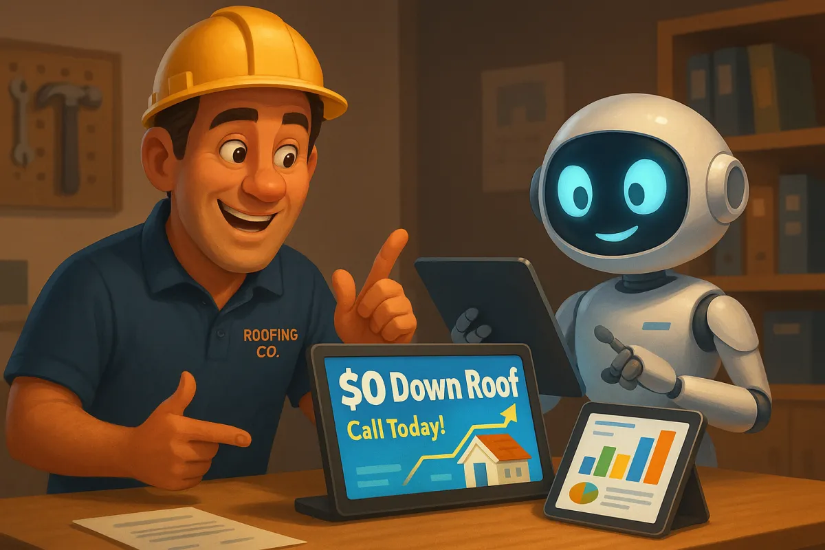 Using AI to Create High-Converting Roofing Ads