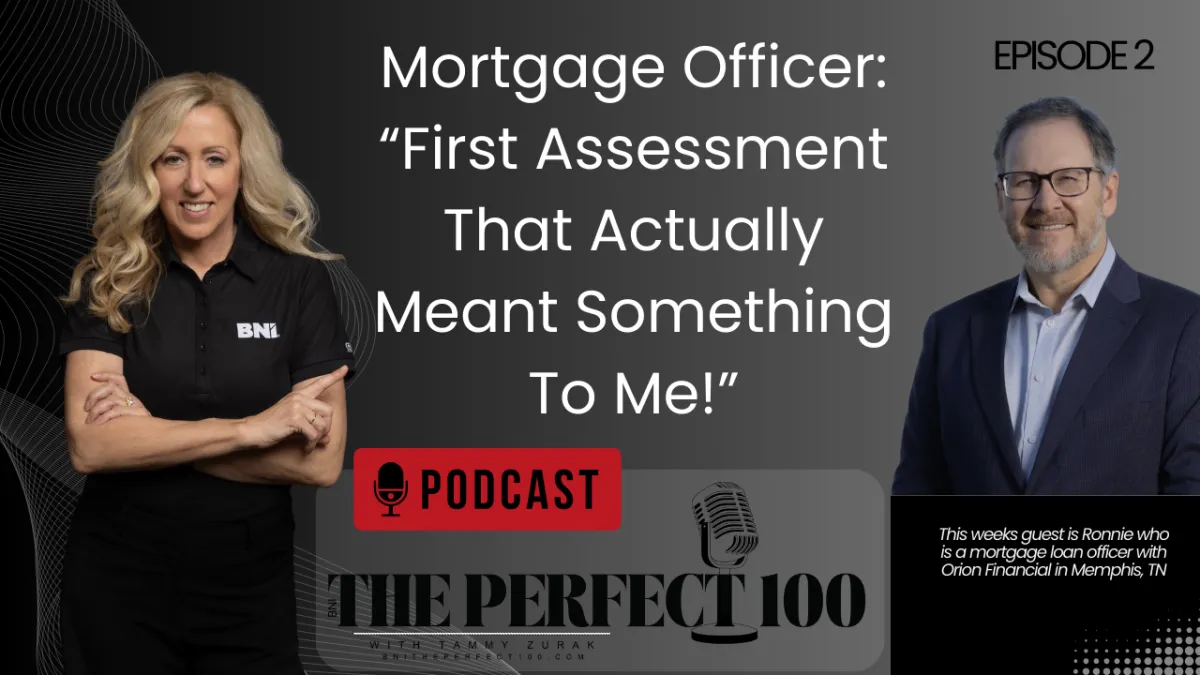 First Assessment That Actually Meant Something to Me - Ronnie Smith - Orion Financial