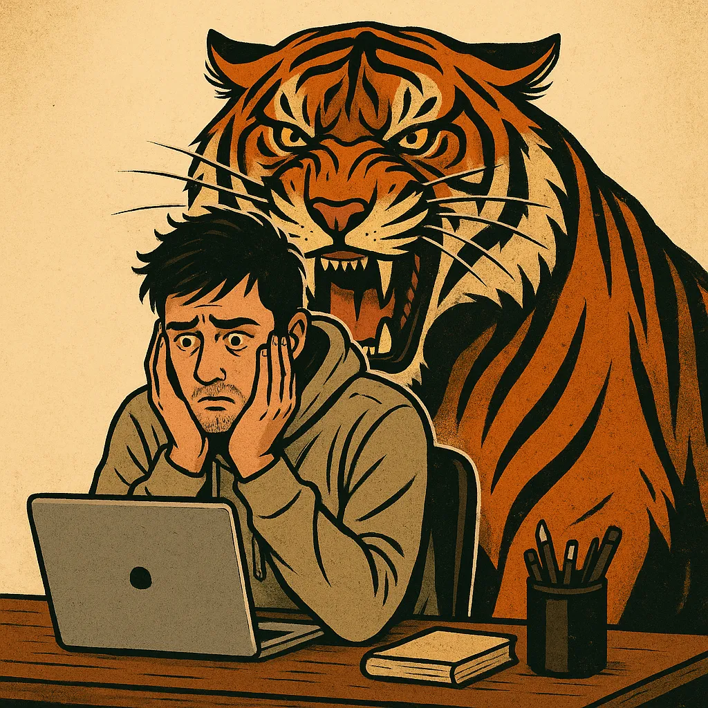 The Negative Loop Cycle of Anxiety