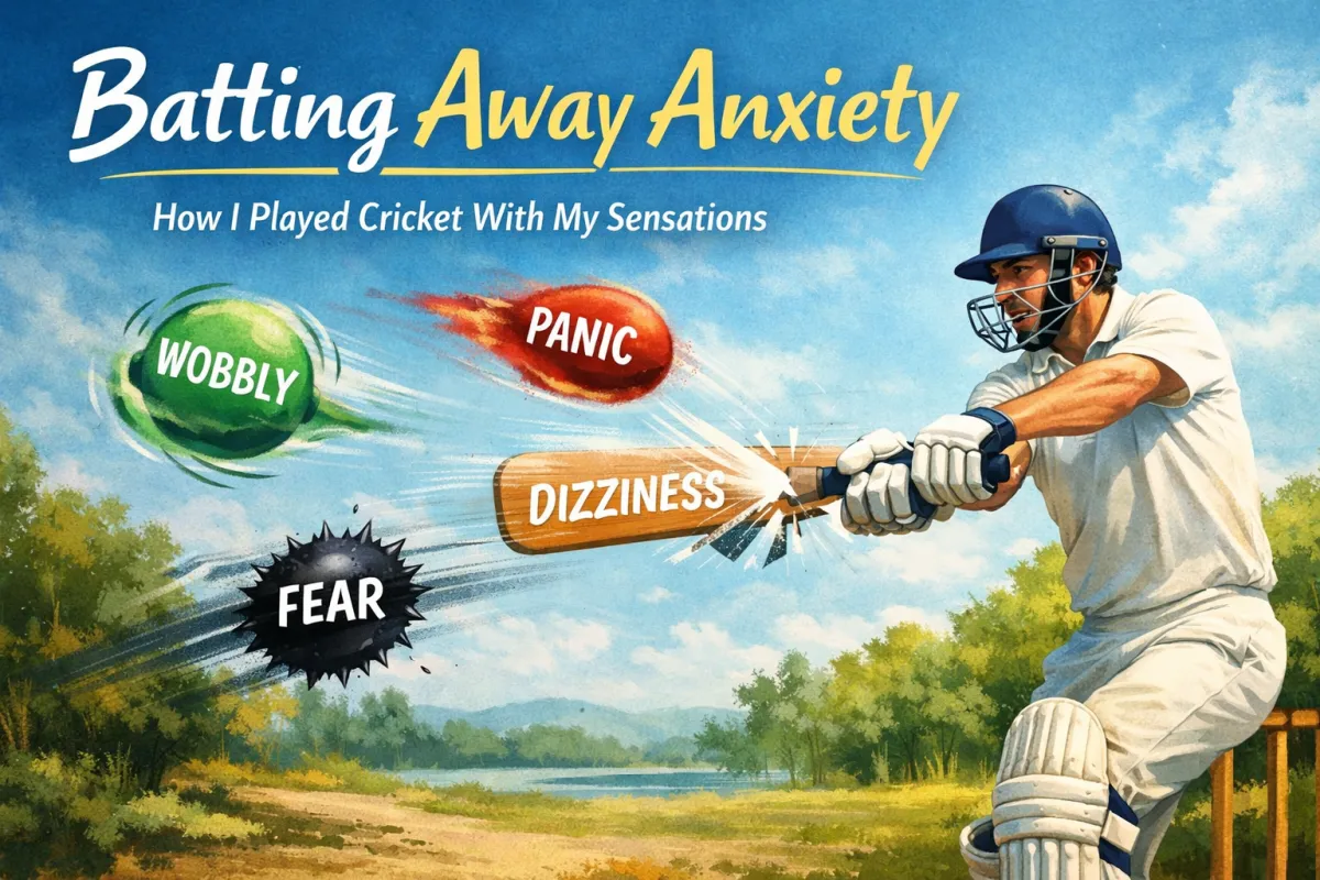 Batting Away Anxiety - How cricket helped my recovery