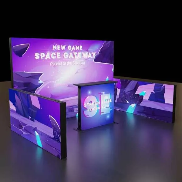 Illuminated Tradeshow Display