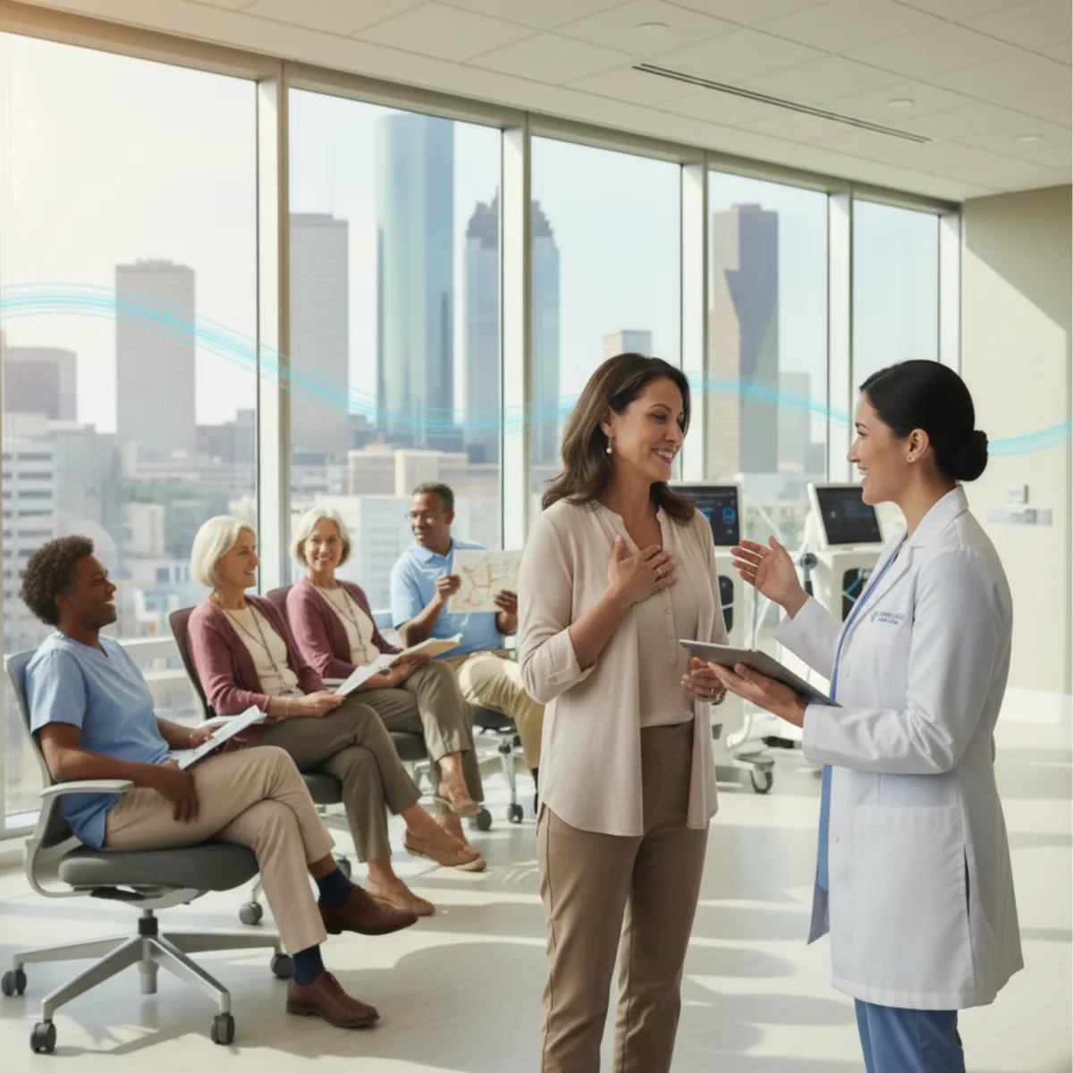 COPD clinical trials Houston breathing treatment research