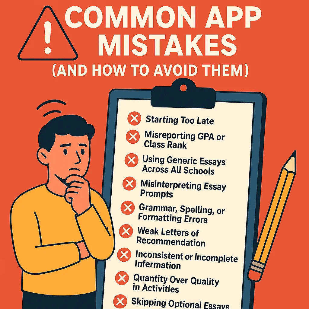 10 Costly Common App Mistakes Students Make—and How to Avoid Them with Confidence
