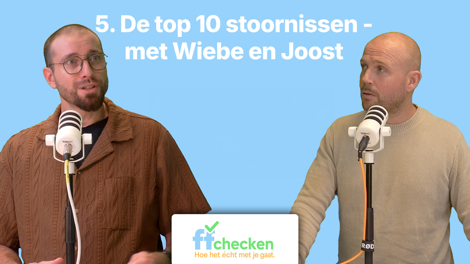 5. De top 10 stoornissen – met Joost & Wiebe
