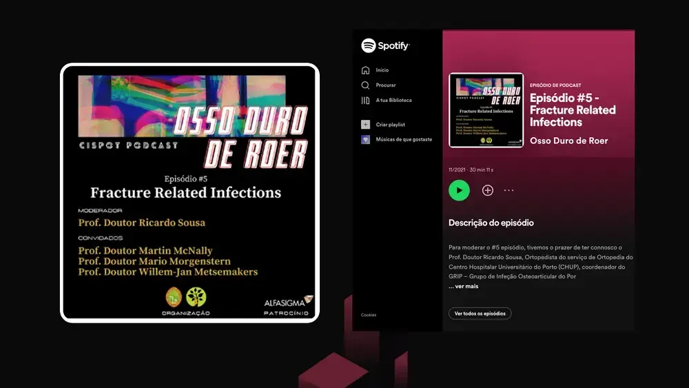 Dr. Ricardo Sousa podcast episódio 5 - Fracture Related Infections