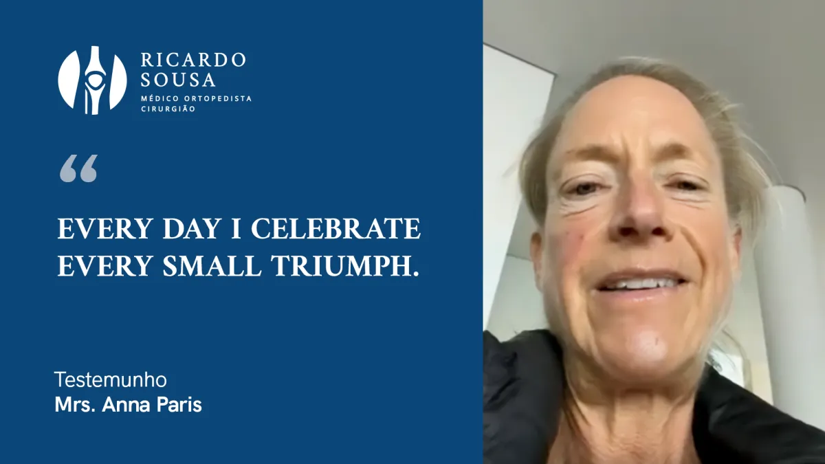 Patient Testimonial Anna Marie Paris Knee fracture infection