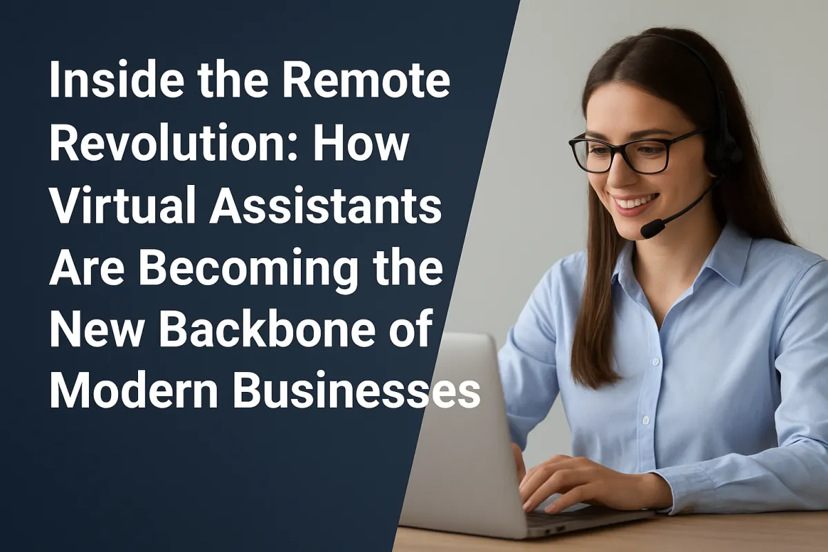 Inside the Remote Revolution: How Virtual Assistants Are Becoming the New Backbone of Modern Businesses