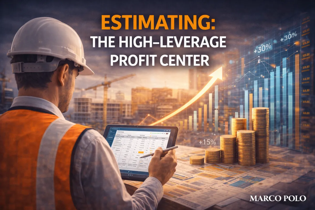 Estimating: The High-Leverage Profit Center