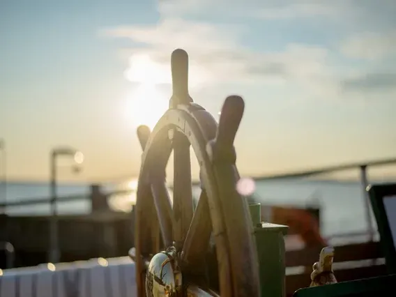 Ship's Steering Wheel