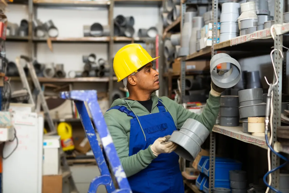 A Man with a Hard Hat