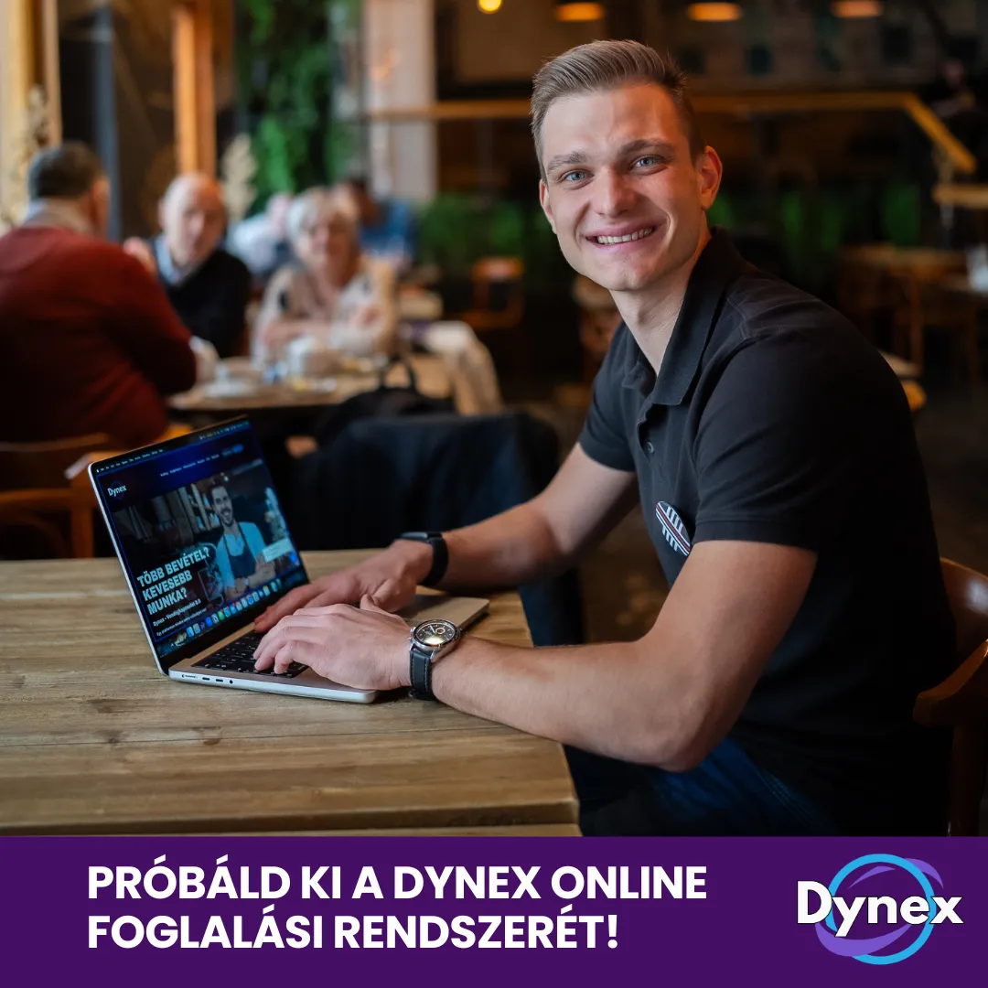 Éttermi automatizálás egyszerűen – így segít a Dynex rendszere a modern vendéglátásban