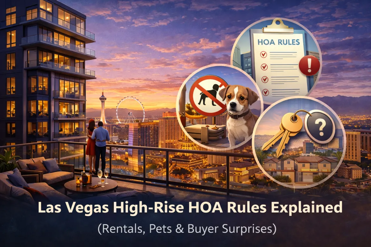 Las Vegas High-Rise HOA Rules Explained (Rentals, Pets & Buyer Surprises)