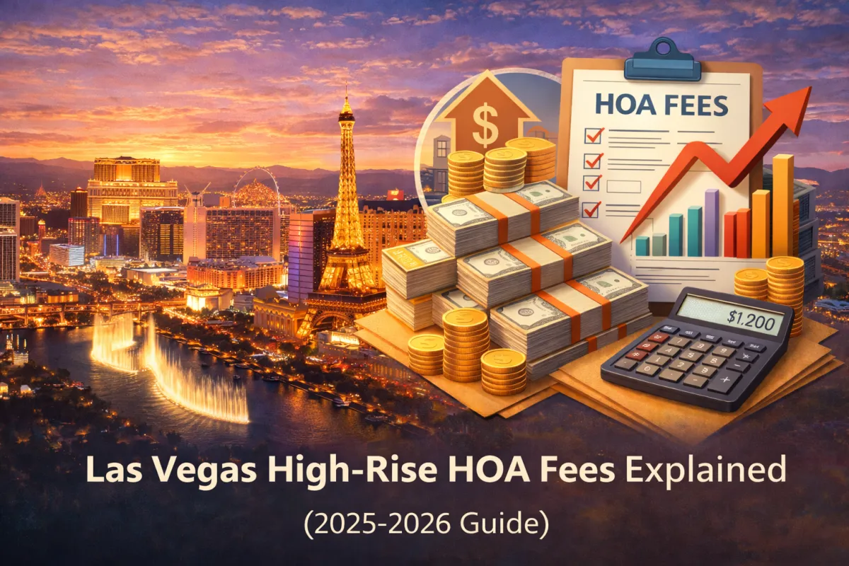Las Vegas High-Rise HOA Fees Explained (2025–2026 Guide)
