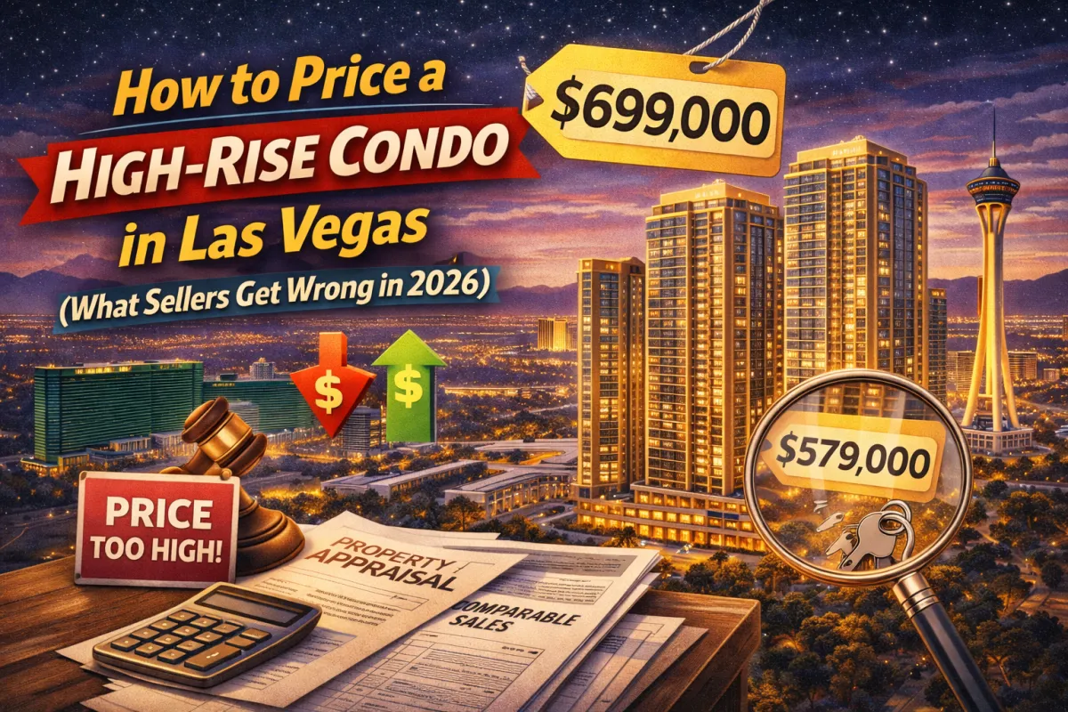 How to Price a High-Rise Condo in Las Vegas (What Sellers Get Wrong in 2026)