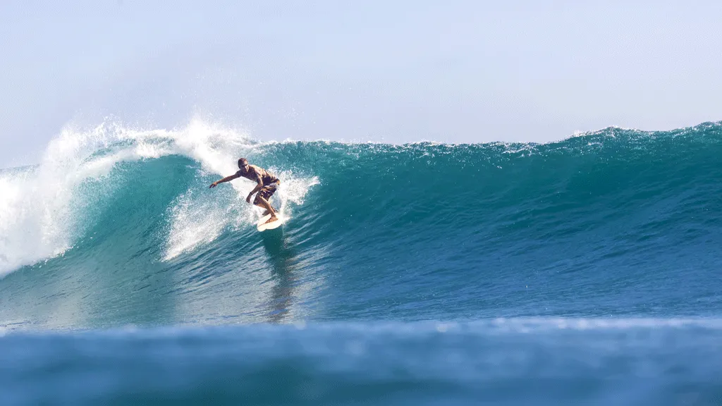 Surfing Spot in Kuta Lombok