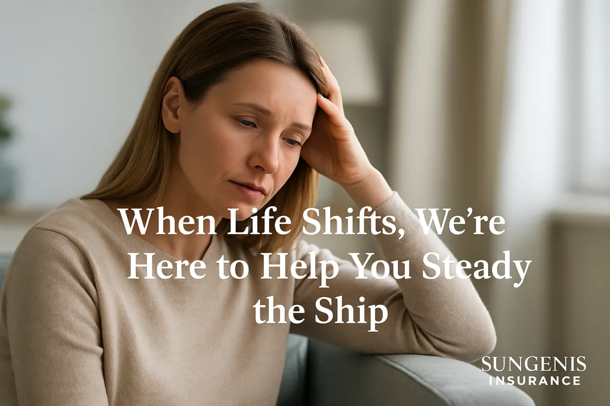 When Life Shifts, We’re Here to Help You Steady The Ship
