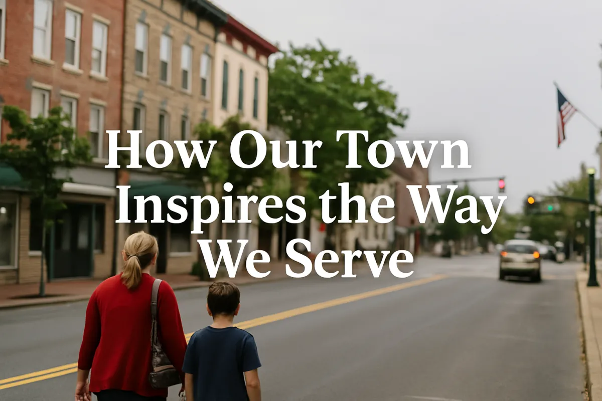 How Our Town Inspires the Way We Serve