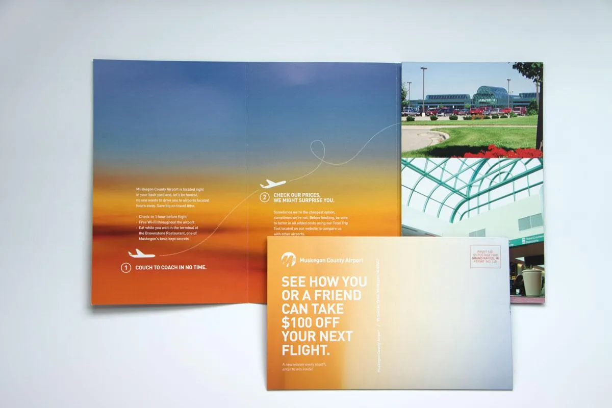 Muskegon County Airport brochure