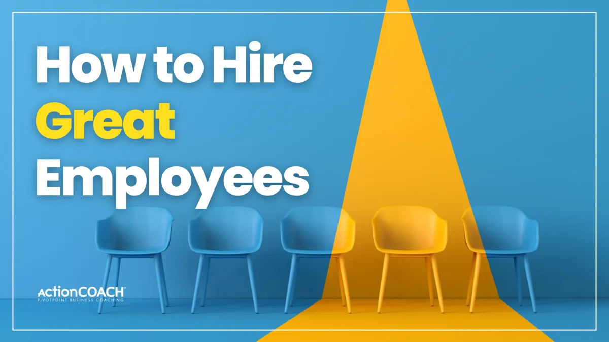 How to Hire Great Employees blog poster