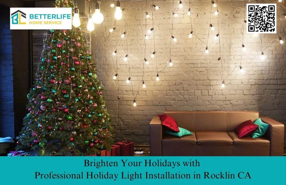 Brighten Your Holidays with Professional Holiday Light Installation in Rocklin CA