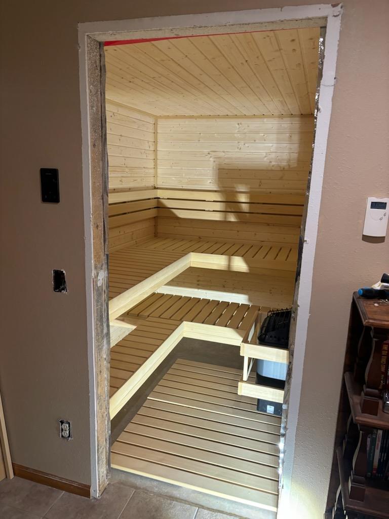Custom Sauna for Basement