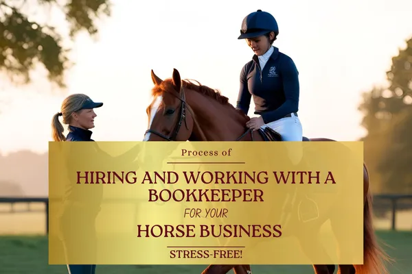 Process of Hiring and Working with an Equine Bookkeeping Professional - Stress-Free!