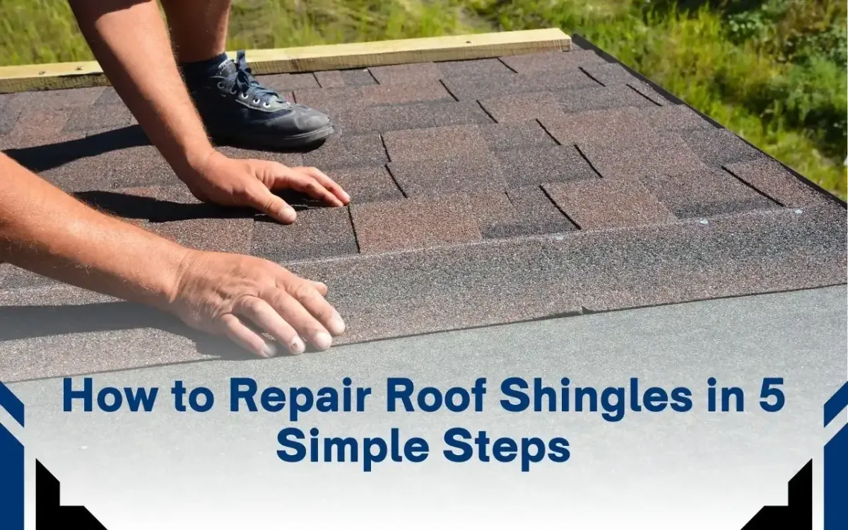 Step-by-step guide on how to repair roof shingles