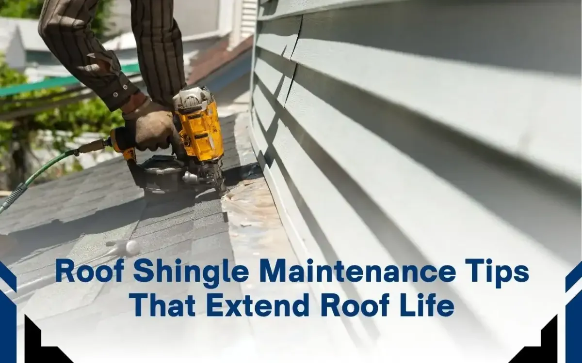 Roof Shingle Maintenance Tips That Extend Roof Life