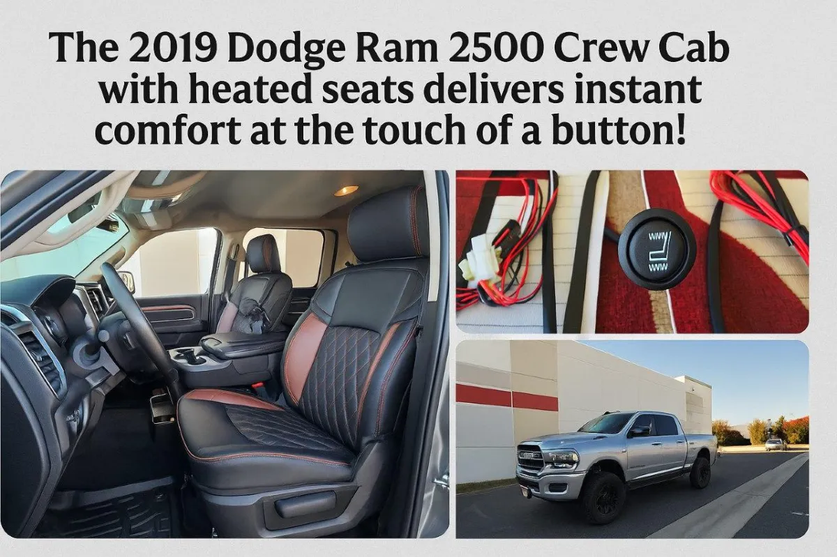 How to Add Heated Seats to Your 2019 Dodge Ram 2500