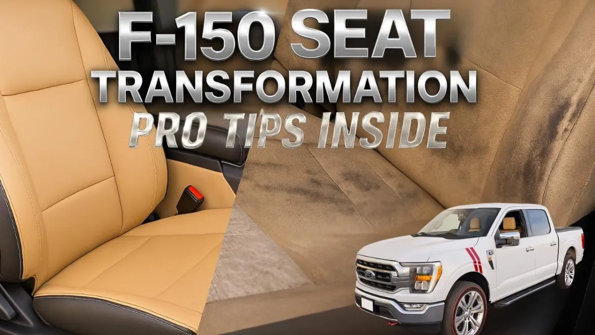 Ford F-150 Leather Seat Upgrade: Benefits, Process, and Expert Tips