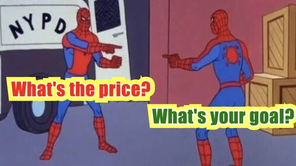 How to Kill The Price Question