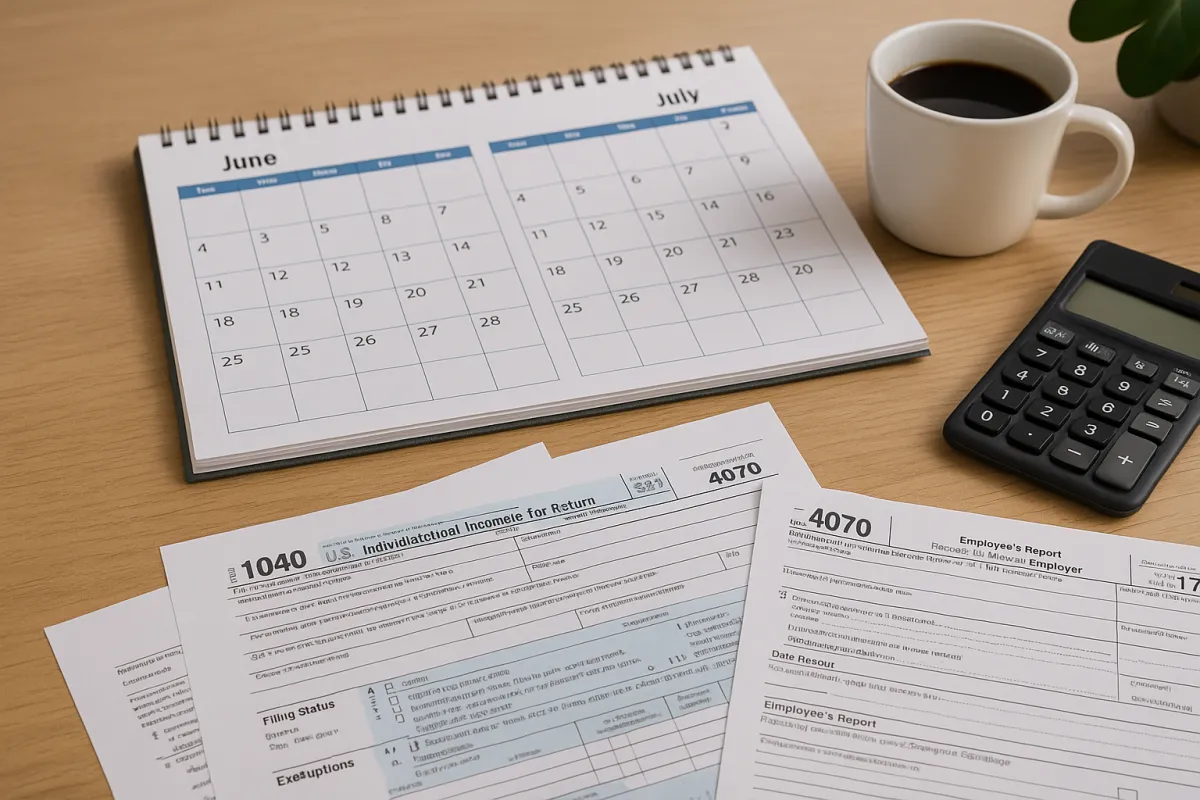 Upcoming Tax Due Dates

