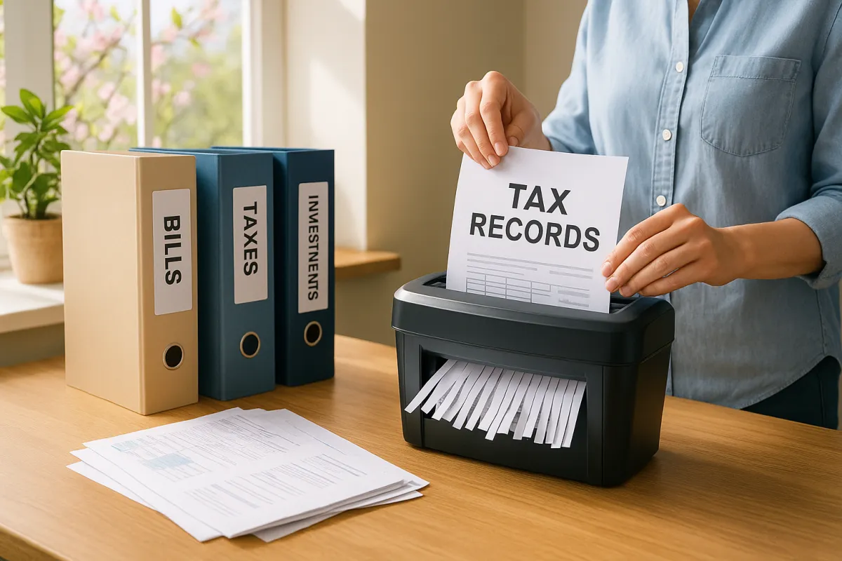 Tax Season Cleanup: Which Records Can You Toss?


