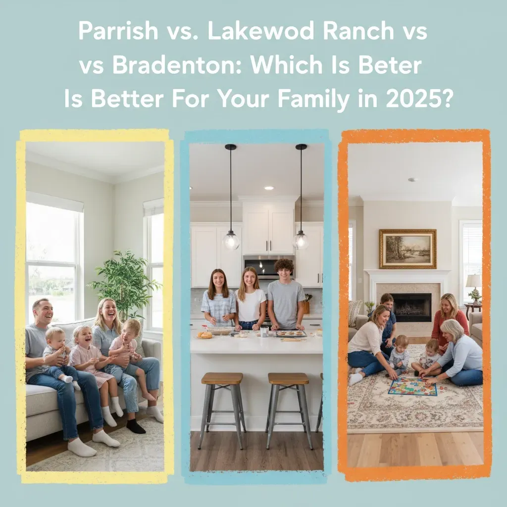 Parrish vs. Lakewood Ranch vs. Bradenton: Which Is Better For Your Family in 2025?