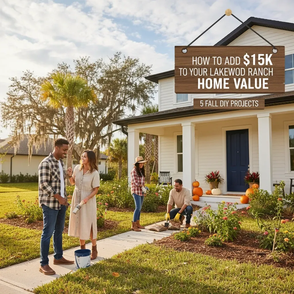 Add $15K to Your Lakewood Ranch Home Value with These 5 Fall DIY Projects