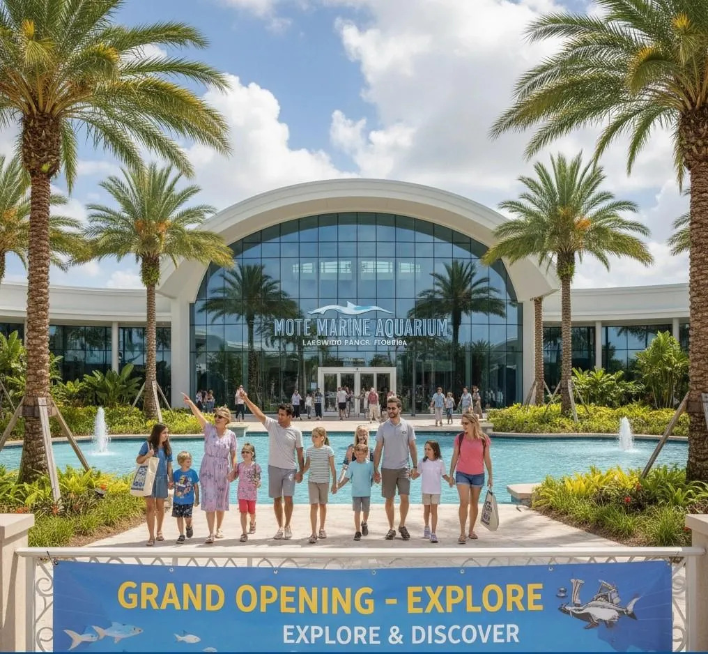 New Mote Marine Aquarium Opens In Lakewood Ranch