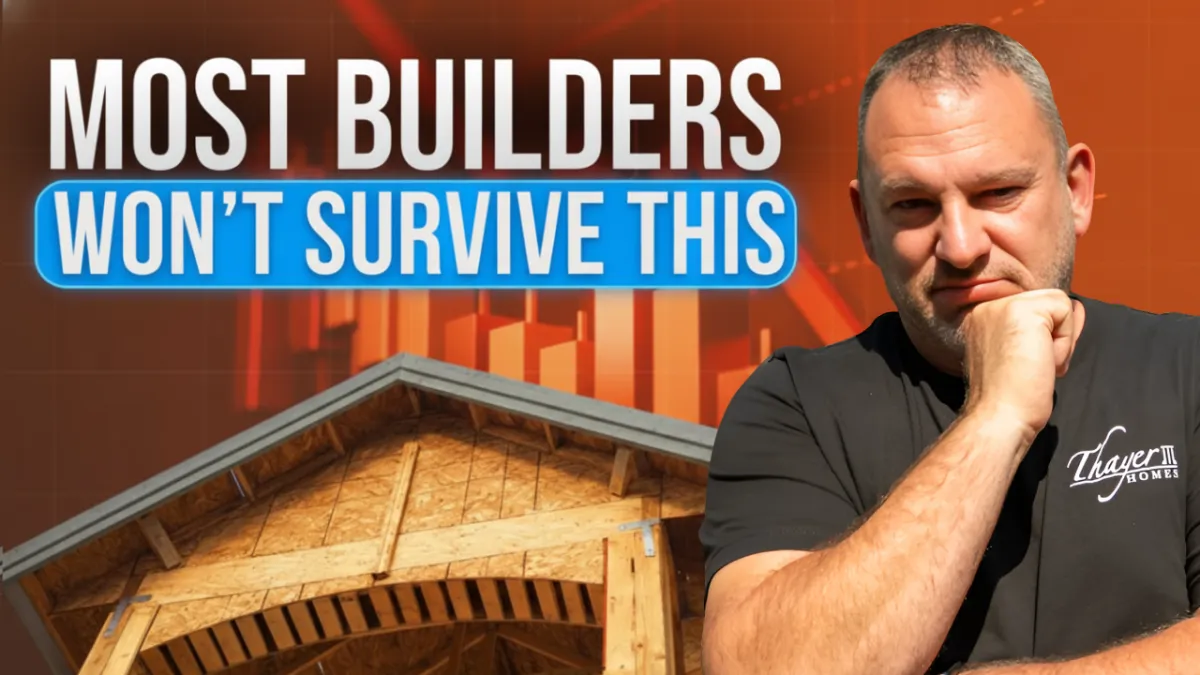 What Happens to Home Builders When the Housing Market Crashes (Most Aren’t Ready)
