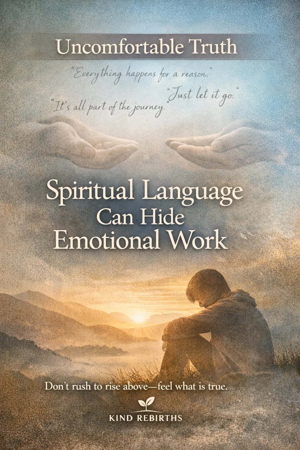 Spiritual Language Can Hide Emotional Work