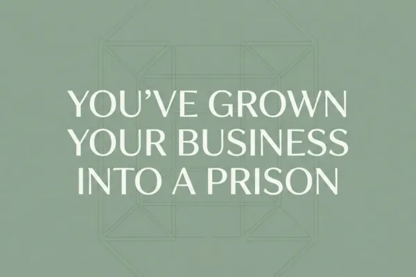 Stop Growing Your Business Into a Prison