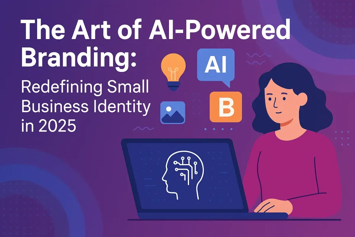 The Art of AI-Powered Branding Redefining Small Business Identity in 2025